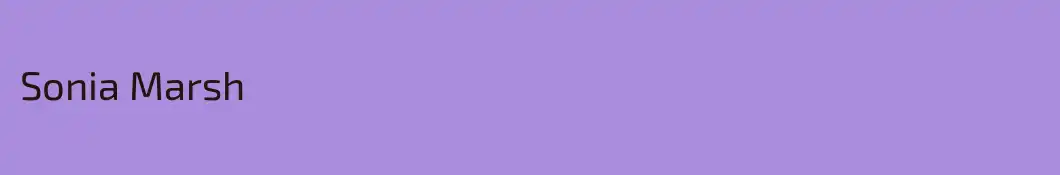 Sonia Marsh